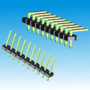 China 5.08mm Pin Header Single Row Straight Right Angle wholesale