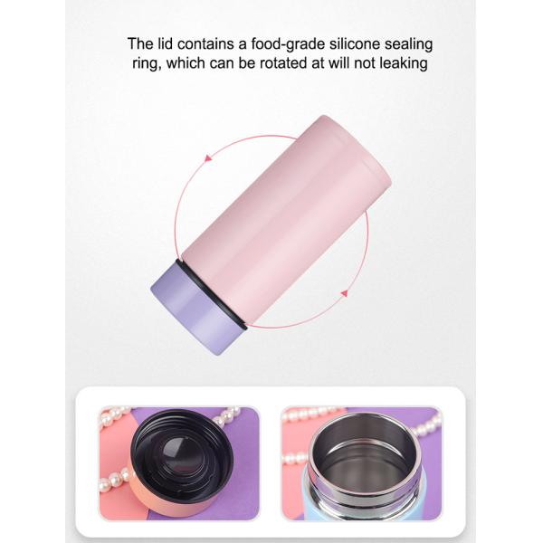 OEM ODM Hiking Drinkware Bottle 300ML Stainless Insulated Vacuum Flask Cup