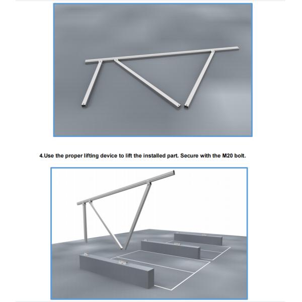 Customizable Aluminum Solar Carport Roof Mounting Bracket for Adjustable Carport
