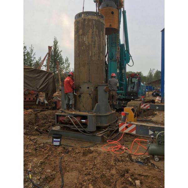 800mm Casing Puller / Casing Extractor Hydraulic Type For Double Wall Casing Pipe