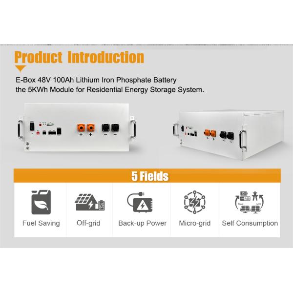 LiFePO4 Lithium Battery 5KW 7KW 10KW OEM ODM Energy Storage Lithium Iron Phosphate Solar Battery For RV/Boats/Golf Carts
