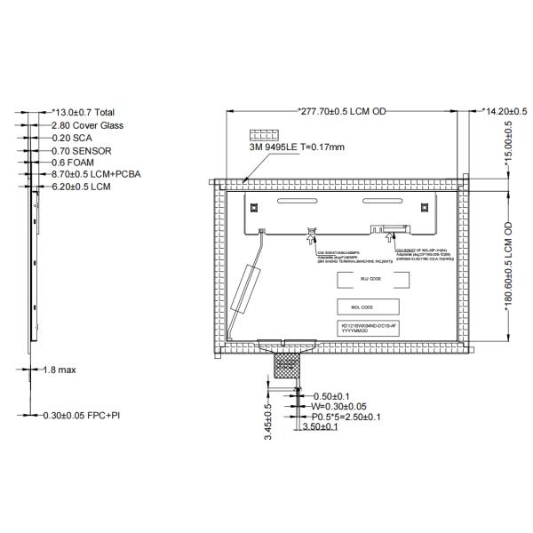 12.1" TFT LCD Android Media Player with AI Reasoning and Dual Gigabit Ethernet Support