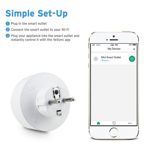 Smart Wi-Fi Socket EU Standard