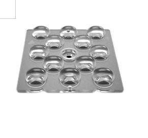 SMD3030 SMD5050 LED Lamp Lens Module Square Shape For Outdoor Lighting