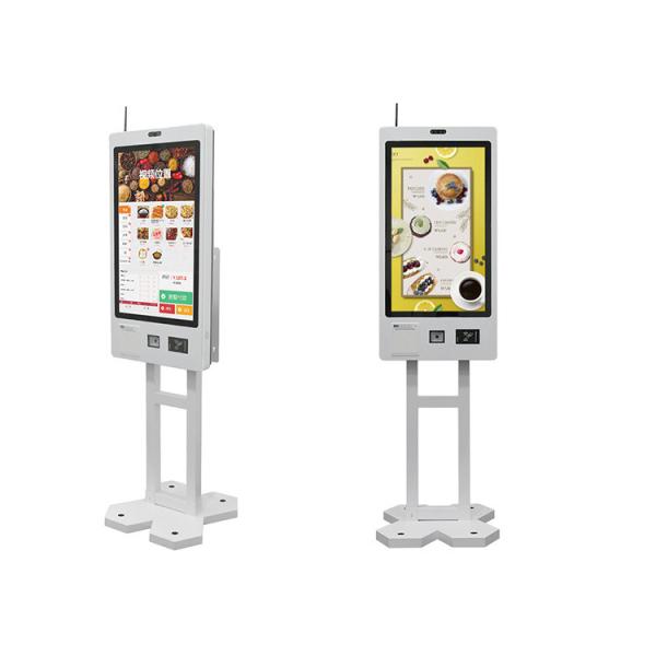 Self Ordering Touch Screen Payment Kiosk Restaurant Android Automatic A4 Printer Card Dispenser Kiosk Terminal