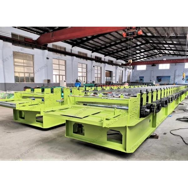 Cr12 Roof Deck Roll Forming Machine Automatic Decking Roll Forming Equipment