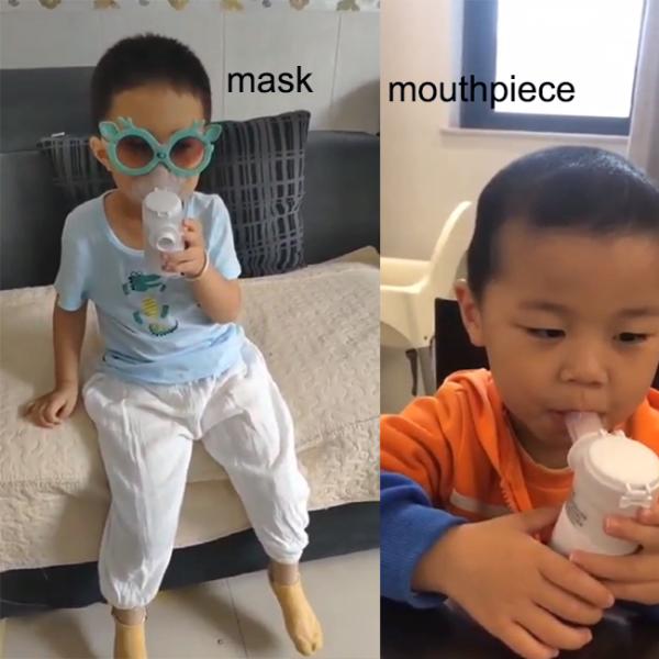 MMAD 3.12μm Inhalator Mesh Nebulizer Machine Vibrating For Asthmatic Bronchitis