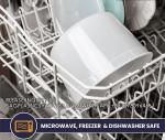 Storage Containers With Airtight Leak Proof Lids - Washable And Reusable -
