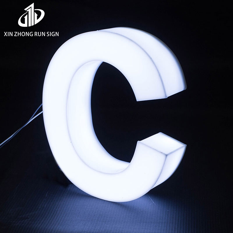 Acrylic Led Letter Backlit Sign Wall Led Light 3D Backlit Logo Sign For Shopfront