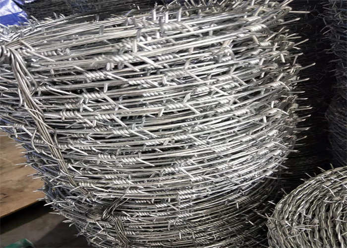 Protective Barbed Galvanzied Wire Razor Mesh Fence Single Strand