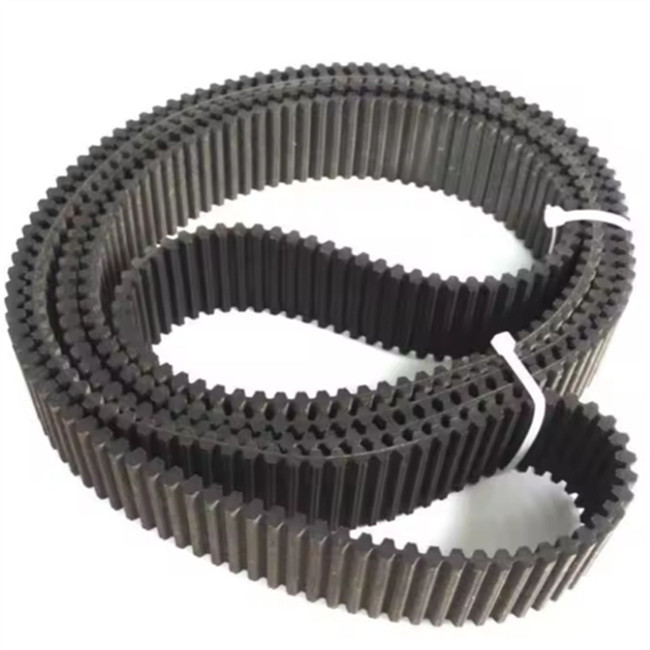 China Double Sided Trapezoidal Tooth D5M Synchronous Belt Rubber Transmission Belt wholesale