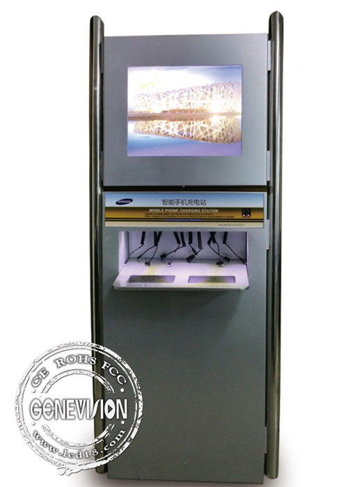 Customized Touchscreen Mobile Phone Charging Station Self Pay Mobile Phone