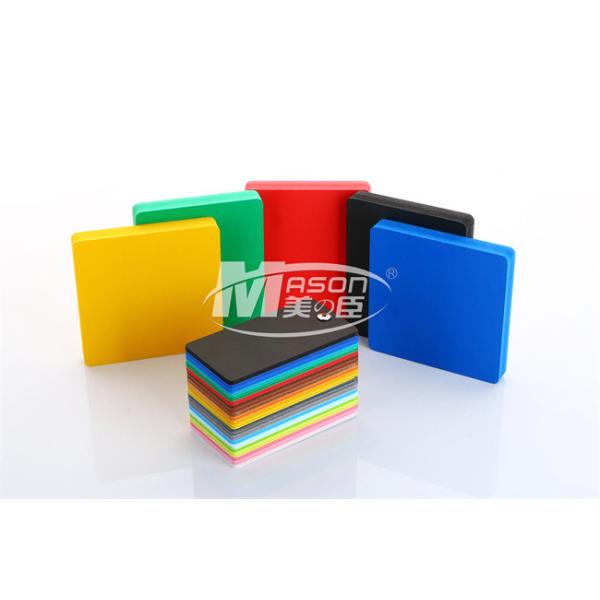 1220x2440mm 4mm 0.45 Density Panel PVC Foam Board For UV Printing