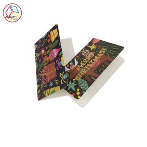 China Custom Printed Note Cards 350g Coated Paper CMYK Pantone Printing wholesale