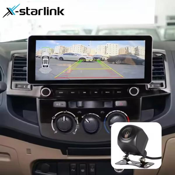 12.3 Inch Android Car Radio For Manual AC Toyota Fortuner/Hilux 2009-2015