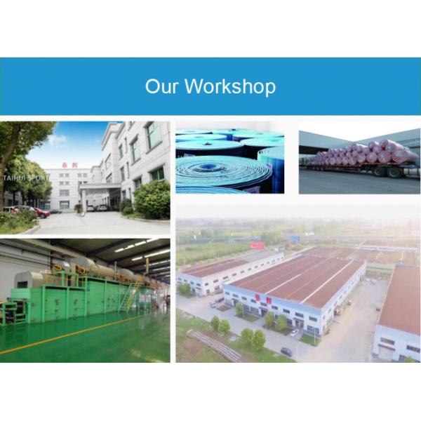 Children Safety Playground HIC Rubber Shock Pad No Absorbing Water Yellow Customized Thickness of various purpose 2