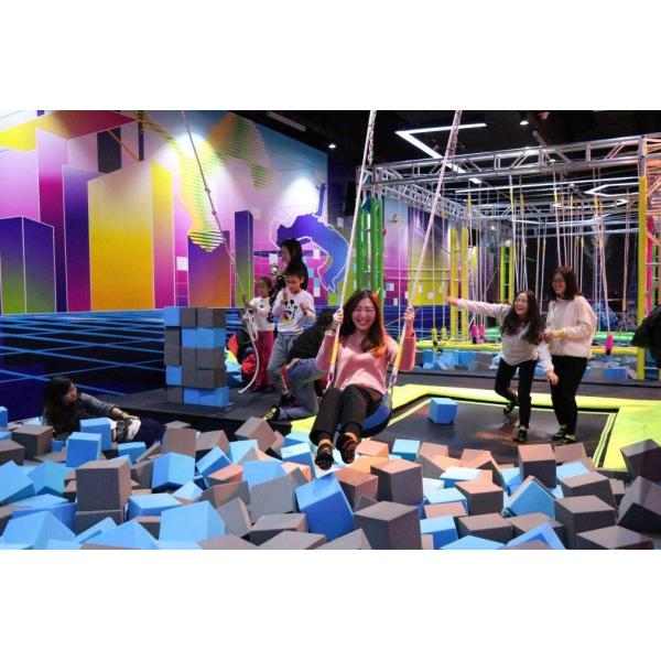 Large Commercial Zone Trampoline Park Playground Kids Indoor Jumping Playground