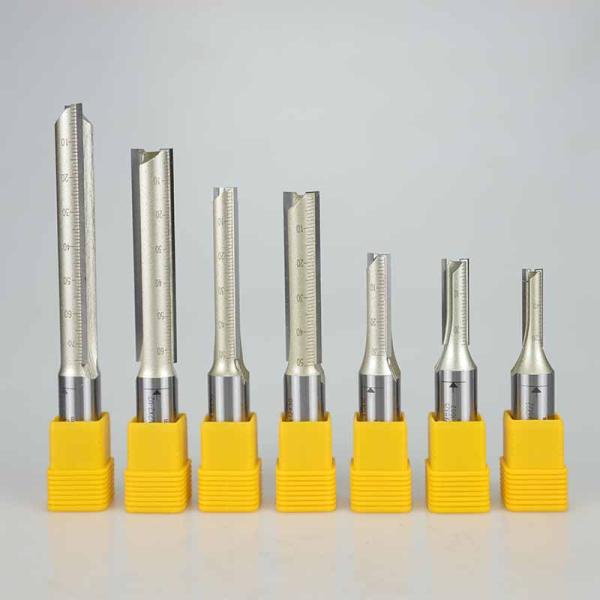 ARDEN Flush Trim Bit Wood Turning Carbide Woodworking Cutting Tools Double-Edged Metric Straight Knife Milling Cutter