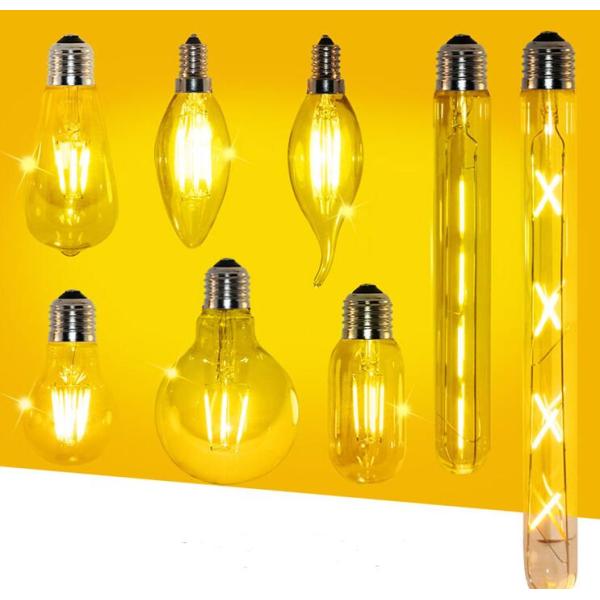 A60 Household Led Light Bulbs , 100lm / W Low Wattage Led Bulbs 2w 4w 6w 8w