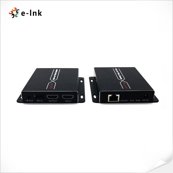 6.75Gbps 120M Fiber Optic Accessories 1080P@60Hz HDMI Over TCP IP