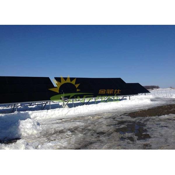 China Aluminum Ground Mount Solar Panel Racking Systems AS/NZS 1170 wholesale