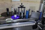 220/380V Flat Bottle Sticker Labeling Machine PLC Control System