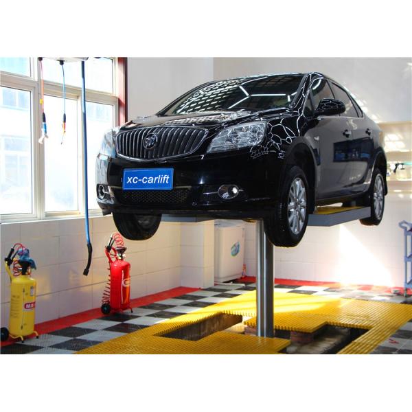 Low Cost In Ground Hydraulic Car Lifts Long Platform One Column Underground Auto Lift 1850mm/3500kg