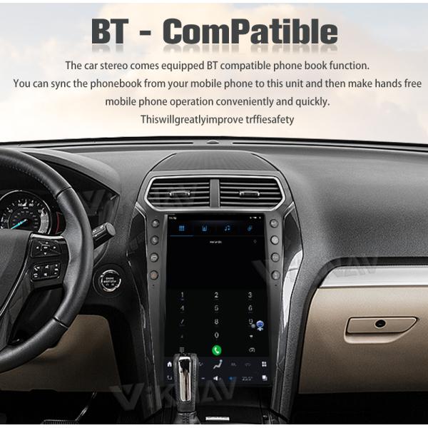 Viknav Car Radio For Ford Explorer (2011-2019) 14.4 inch Multimedia Player GPS Navigation Head Unit DSP Carplay