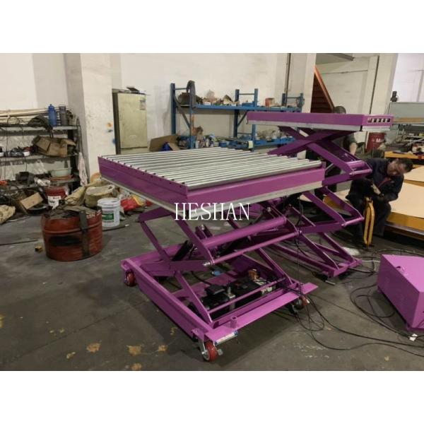 Customized Roller Conveyor Lift Table Hydraulic Material Handling Scissor Lift