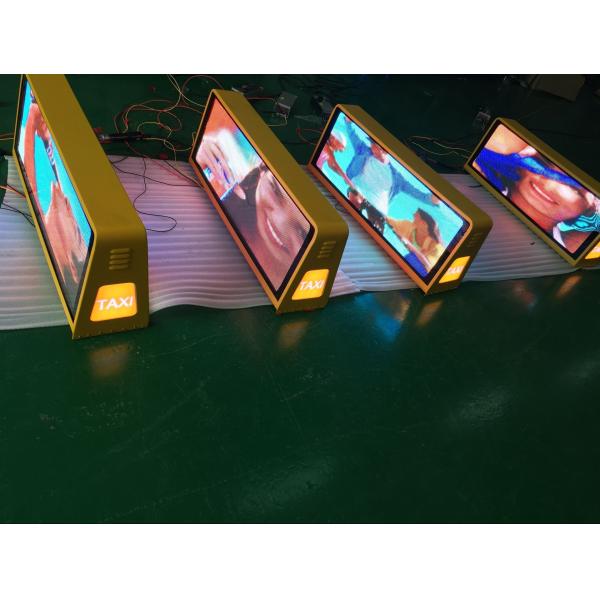 Al SMD3528 Electronics Taxi LED Display billboard water proof