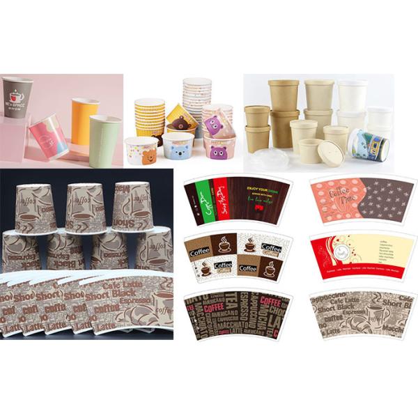 Food Grade Custom Kraft Paper Roll Raw Material For Paper Cups
