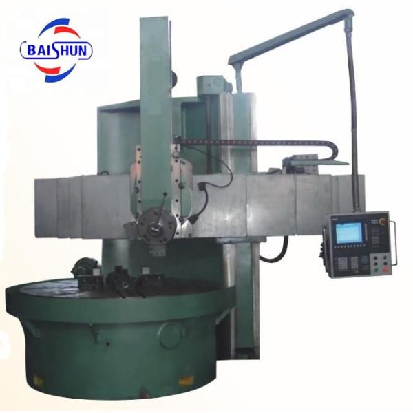 Large Diameter Vertical Lathe Machine / Automatic Single Column Vertical Lathe
