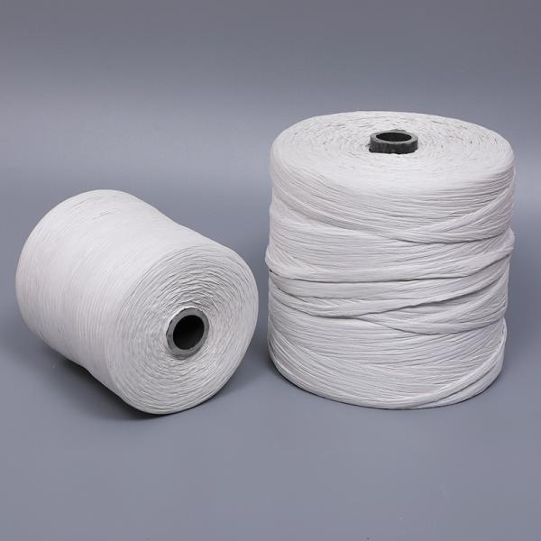 Fire Rsistant Free Halogen PP Filler Yarn Milky white 9KD-300KD OI-28