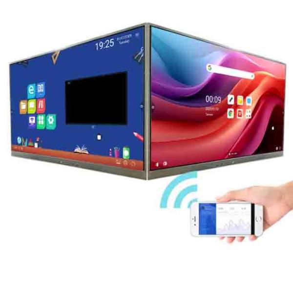 PC Whiteboard 4k Smart Interactive Flat Panels For Education And Conference