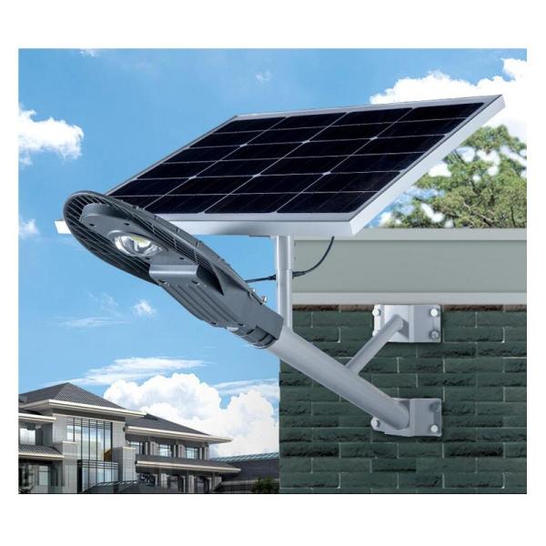 High Strength Solar Powered LED Street Lights for Country Road 50W with Aluminum