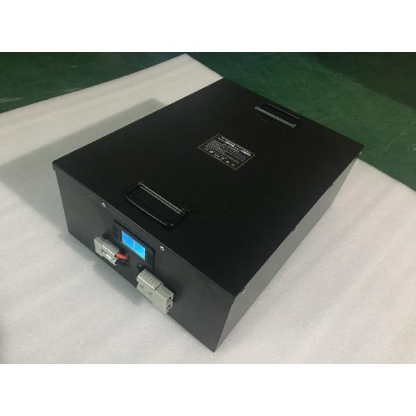 LiFePO4 Lithium Ion AGV Batteries Pack 72V 100Ah Customized