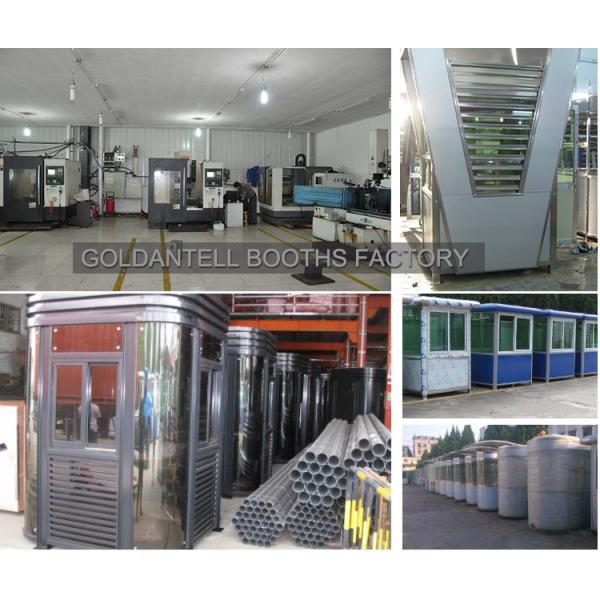 Steel Security Sentry Box Kiosk for Outdoor Guard House