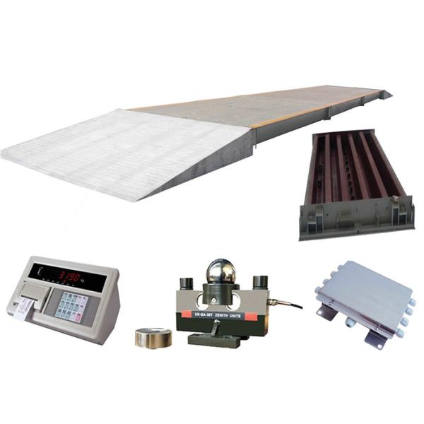 3m*18m Heavy Duty Weighbridge Rated Load 20 - 180T U Shape Beam Platform Structure