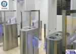 ODM Pedestrian Gate Access Control Turnstile Entry Systems Flap Barrier