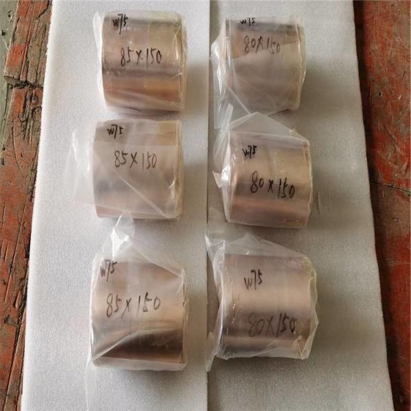 Polished W75Cu25 Tungsten Copper Alloy Rods 300mm Max Length