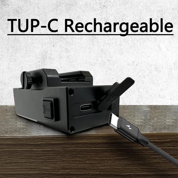 Pistol / Handgun Green Laser Beam IPX4 Waterproof 800 Lumens Flashlight