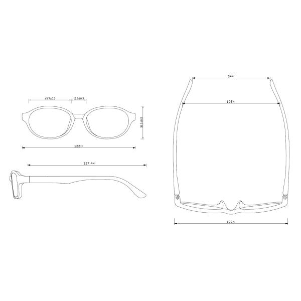 47-15-130mm Computer Optical Glass Latest Kids Spectacles Antimicrobial