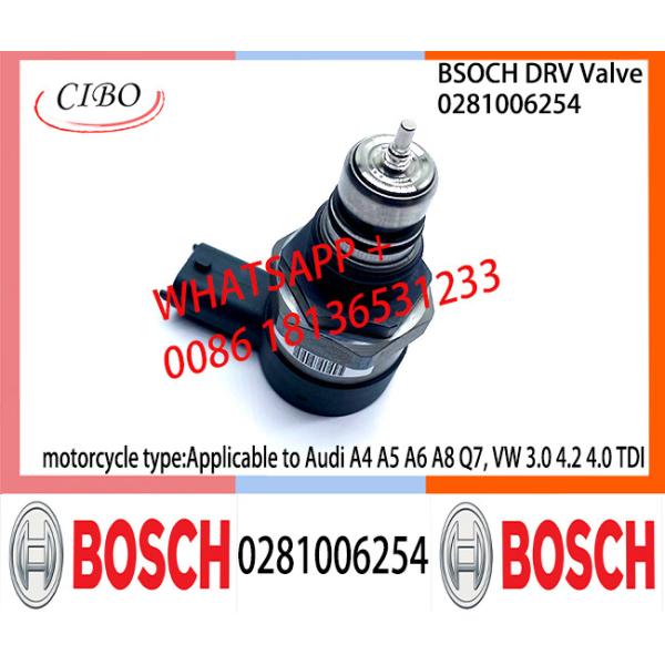 BOSCH DRV Valve 0281006254 Control Valve 0281006254 Applicable to Audi A4 A5 A6 A8 Q7, VW 3.0 4.2 4.0 TDI