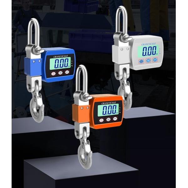 LCD Display 300kg Digital Hanging Scale Powered by 3*AA Dry Batteries and Alloy Steel Material for Industrial Applications