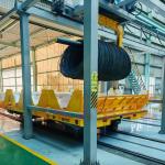 10 Tons Customized V-Shaped Frame Automated RGV