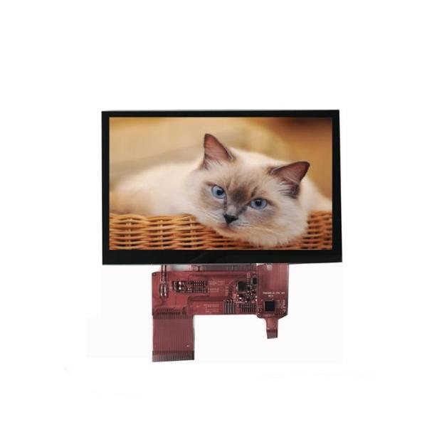 TFT LCD TN Type FCC 5.0inch 800*480 High Brightness TFT Display