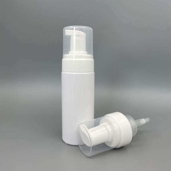 PE Gasket Foaming Soap Pumps Hand Sanitizer 43mm Closure 0.68ml Transparent Cap
