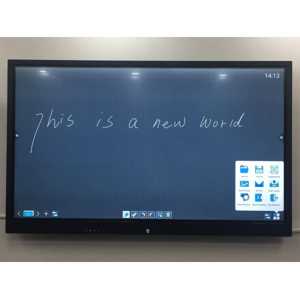 Touchscreen Interactive Whiteboard Display 1920x1080 For Conference Room