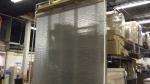 Construction Metal Coil Drapery Incombustible With 7x7 Rope Construct