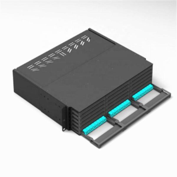 Factory sales 48 72 96 144 core MPO MPT fiber distribution frame, module box